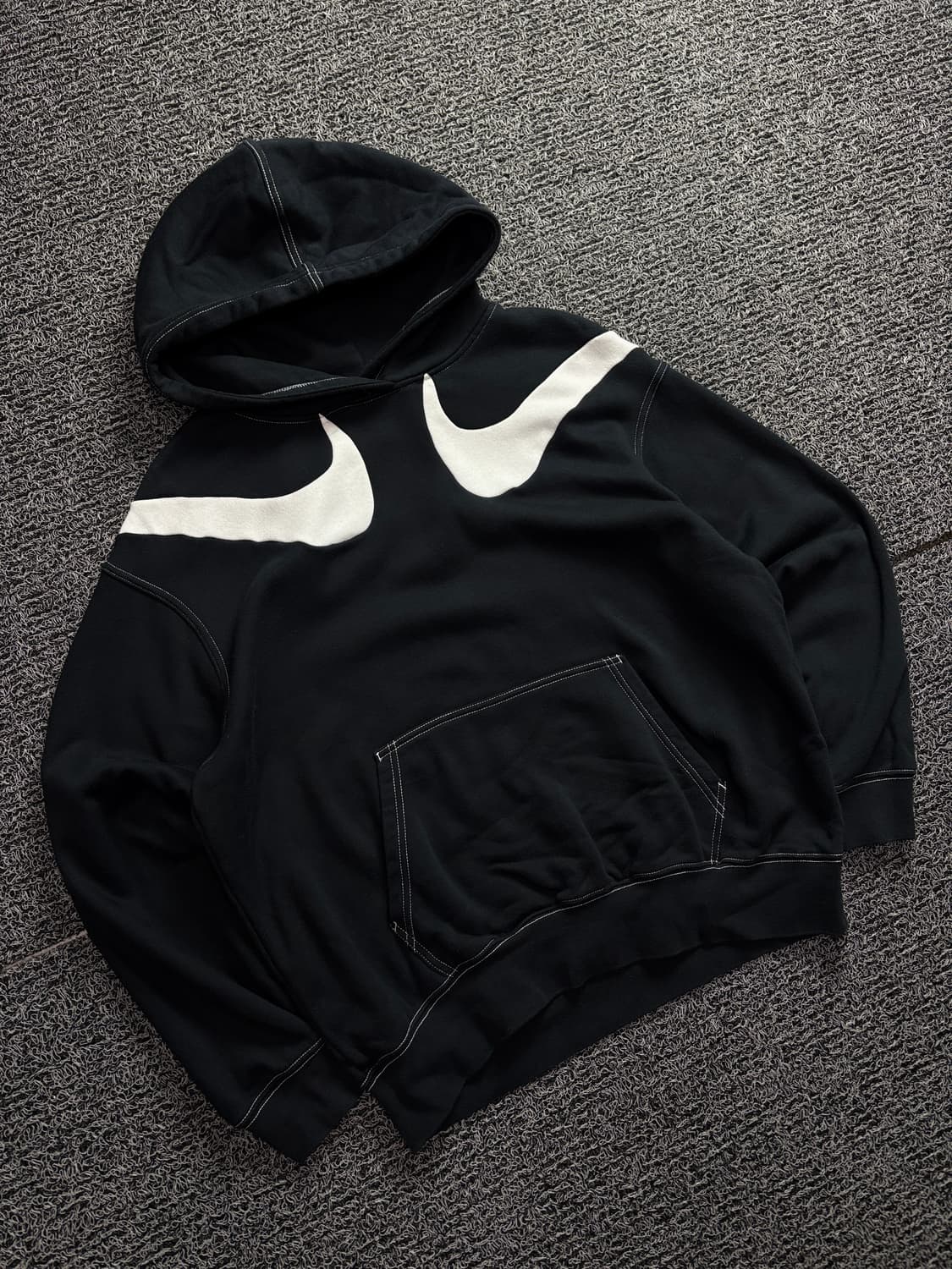 나이키 신형 더블 스우시 후드 티셔츠 1610 상품이미지1