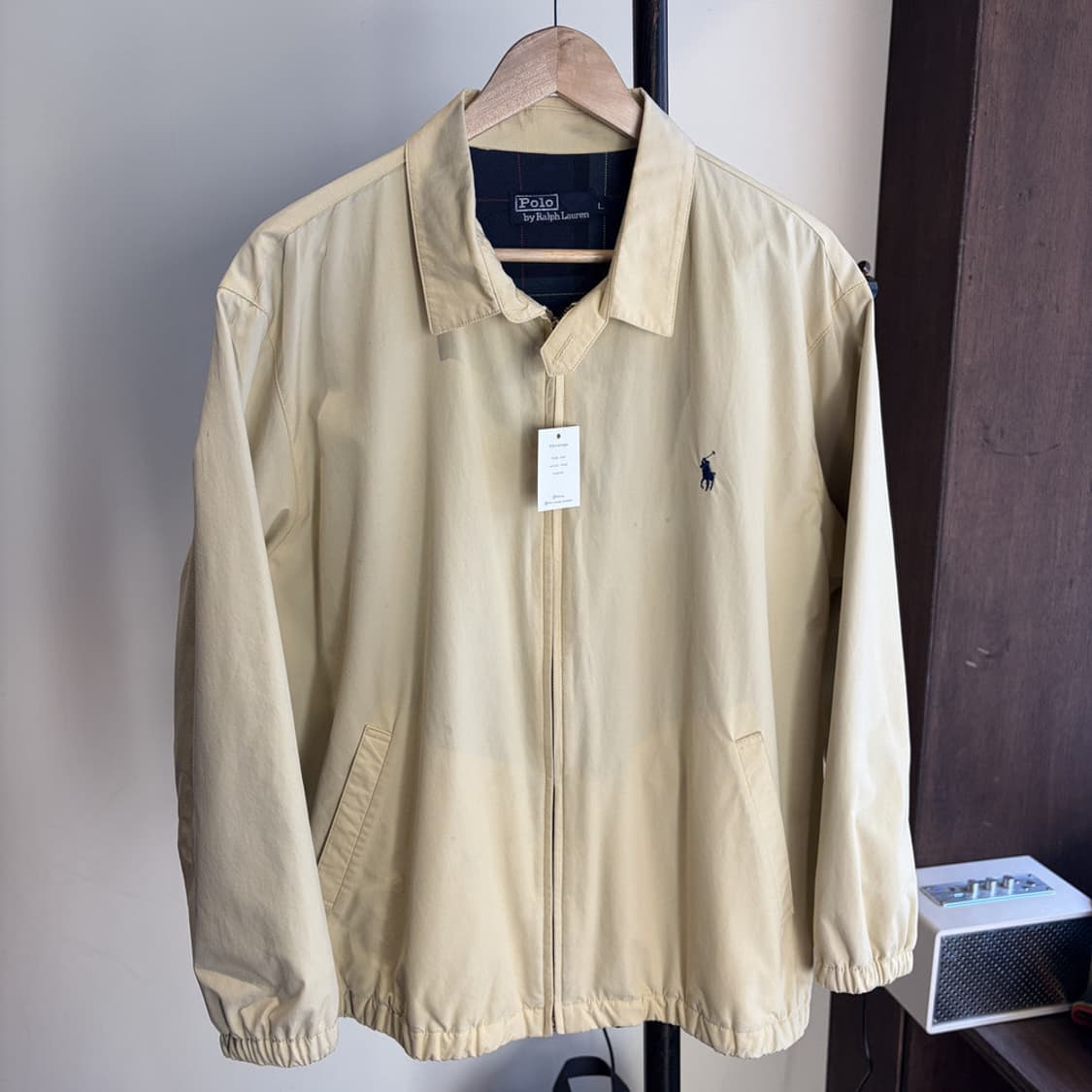 16100 - 폴로 랄프로렌 아이보리 블루종 자켓 상품이미지2