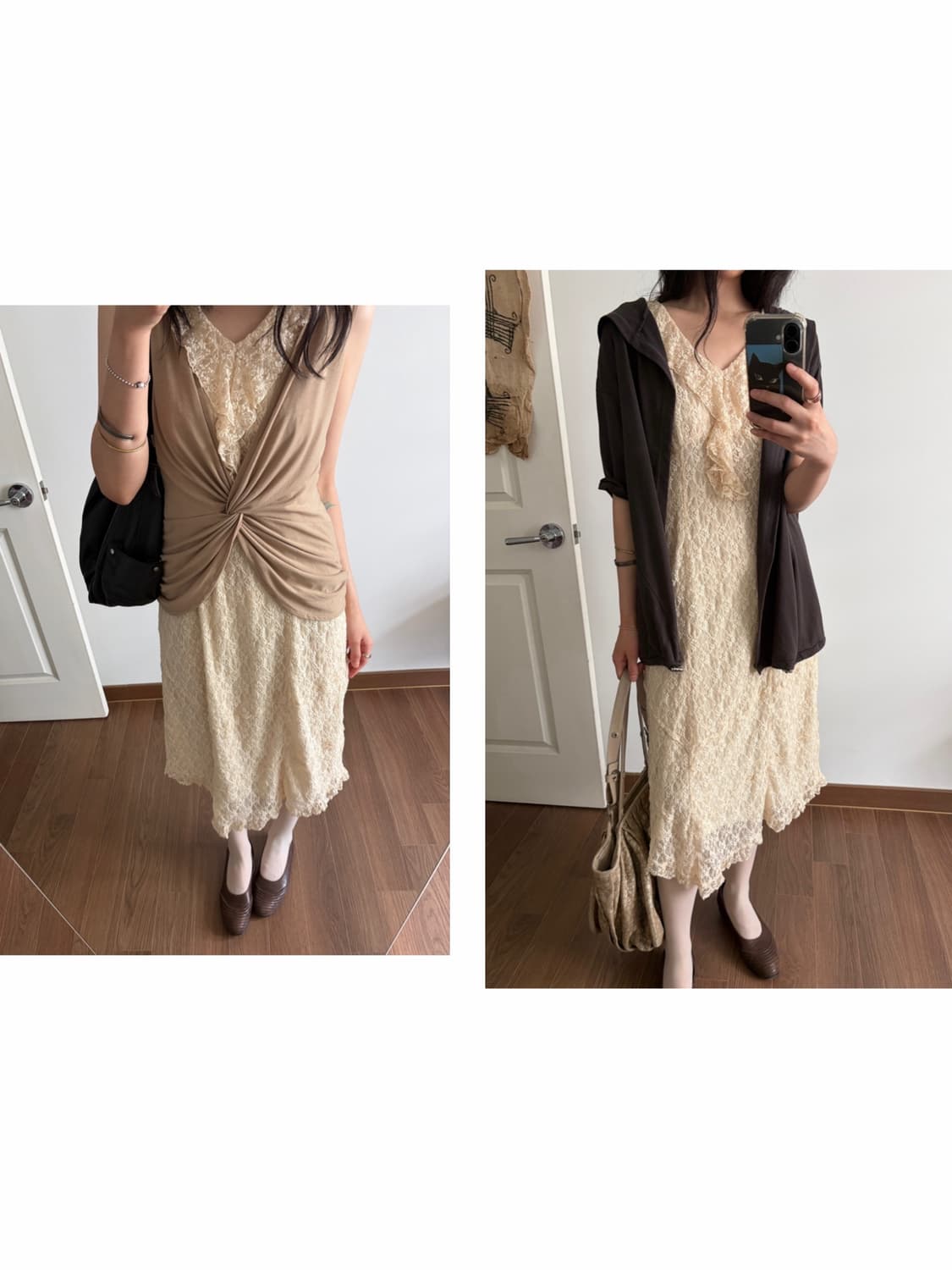 frill long dress 상품이미지4