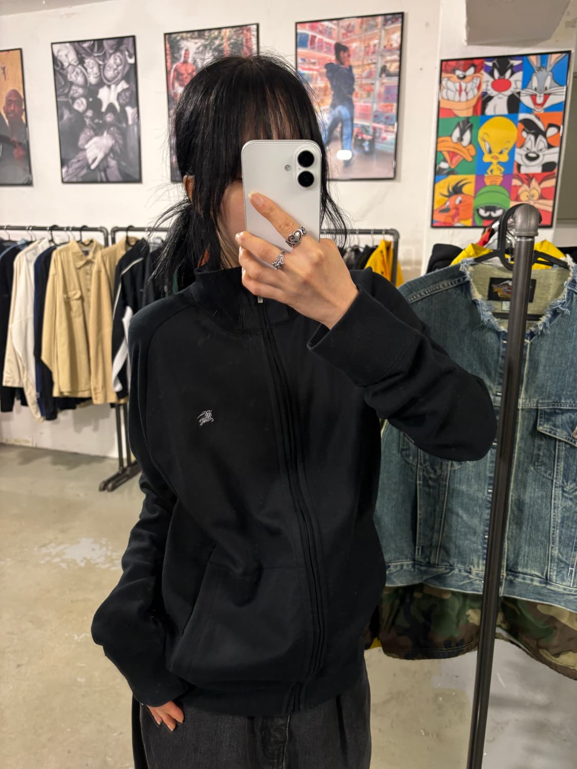 일제 버버리 집업 상품이미지2