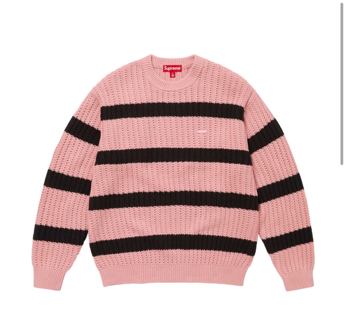슈프림 스몰박스 스트라이프 니트 M 상품이미지1