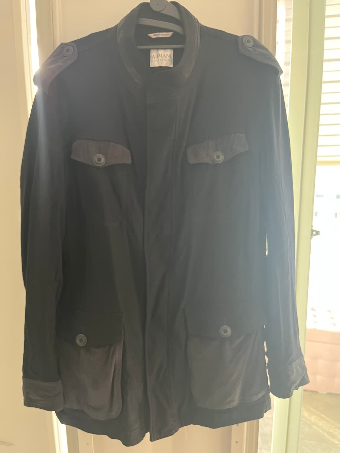 아르마니 꼴레지오니 아카이브 네이비 자켓 상품이미지2