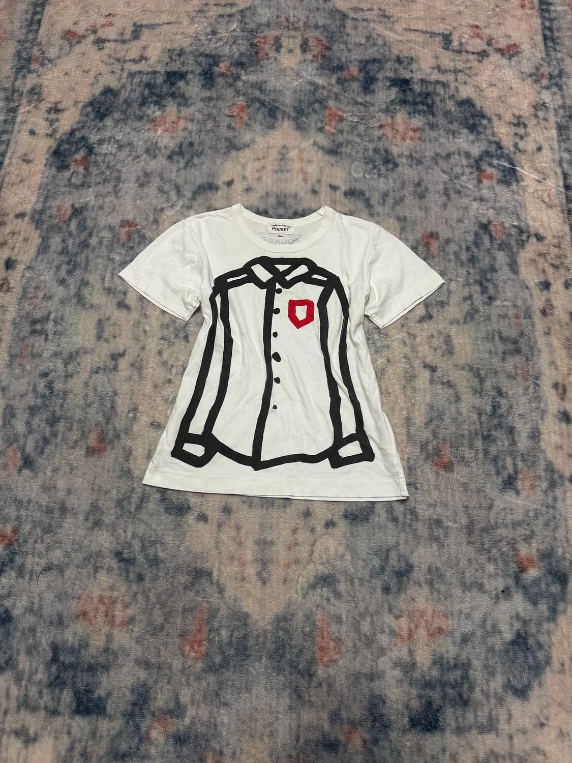 Comme des garcons pocket shirts printing 상품이미지1