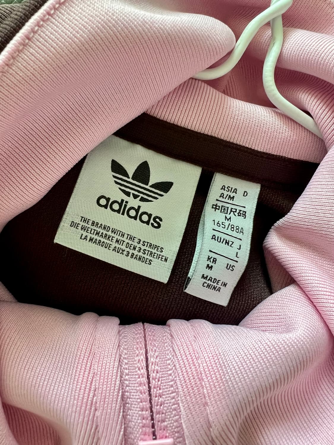 아디다스 몬트리올 트랙 탑 져지 쉐도우 브라운 핑크 상품이미지4