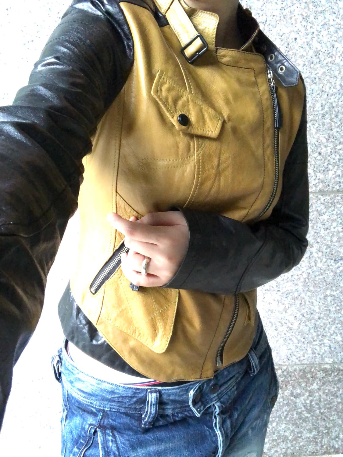 leather jk (sheep skin) 상품이미지5