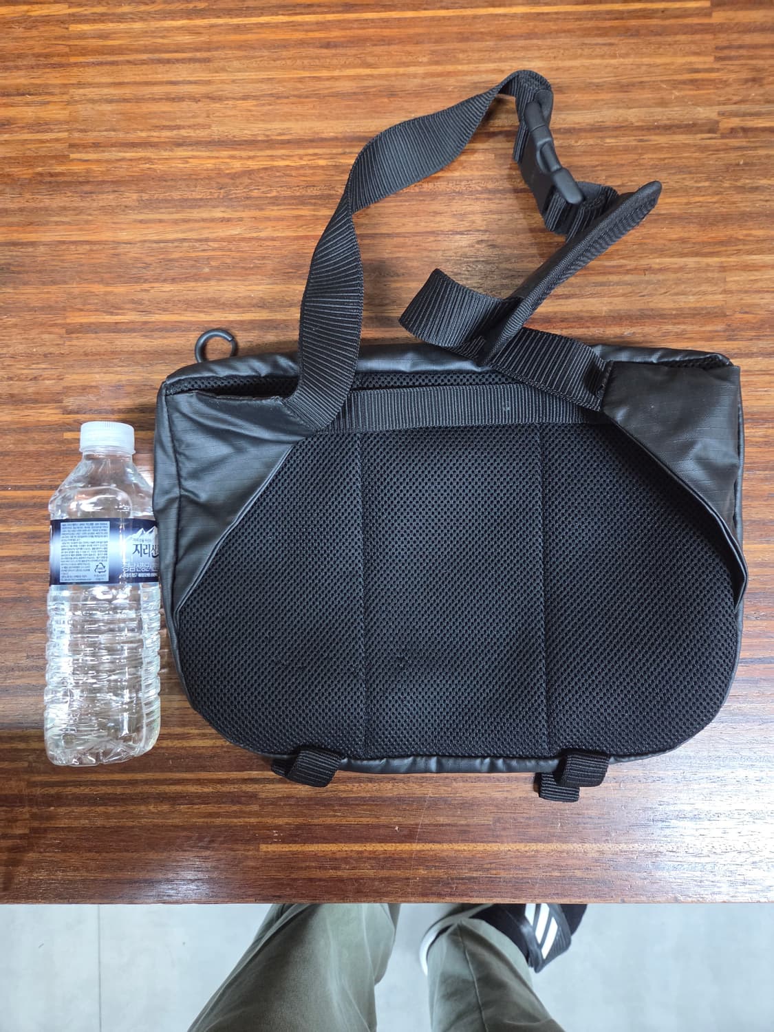 아디다스 빅 웨이스트백 레더 크로스백  상품이미지2