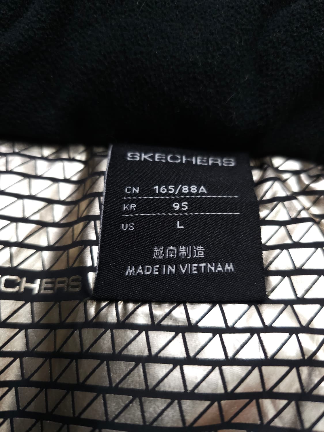 스케쳐스 구스다운  라쿤퍼  롱패딩 카키 상품이미지8