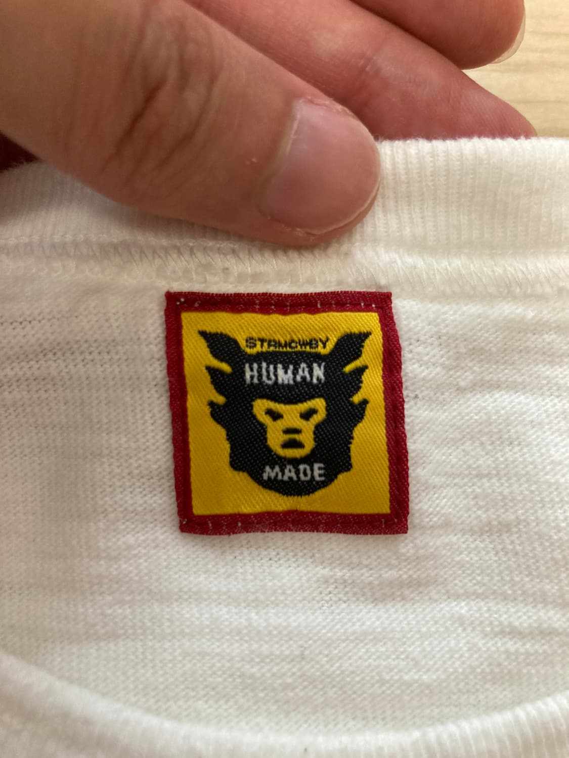 [2XL,XXL]휴먼메이드 반팔 티셔츠 화이트 상품이미지5