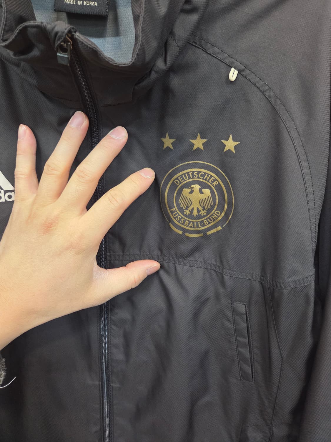 아디다스 독일 국대 바람막이 후드자켓 90 95 상품이미지4