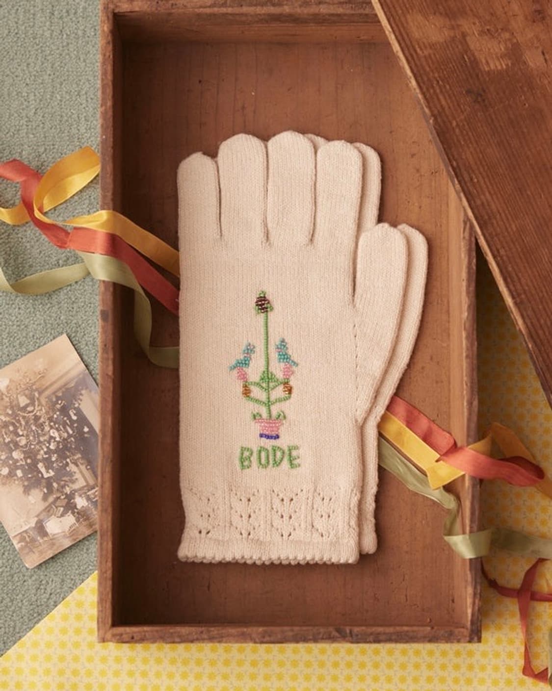 보디 BODE Pointelle 비즈 장갑 상품이미지1