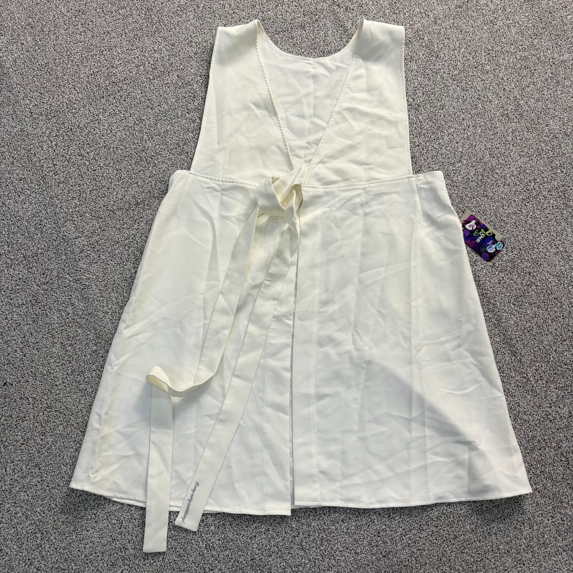 실측 디즈니 엘리스 화이트 멜빵 원피스 0303J 상품이미지2