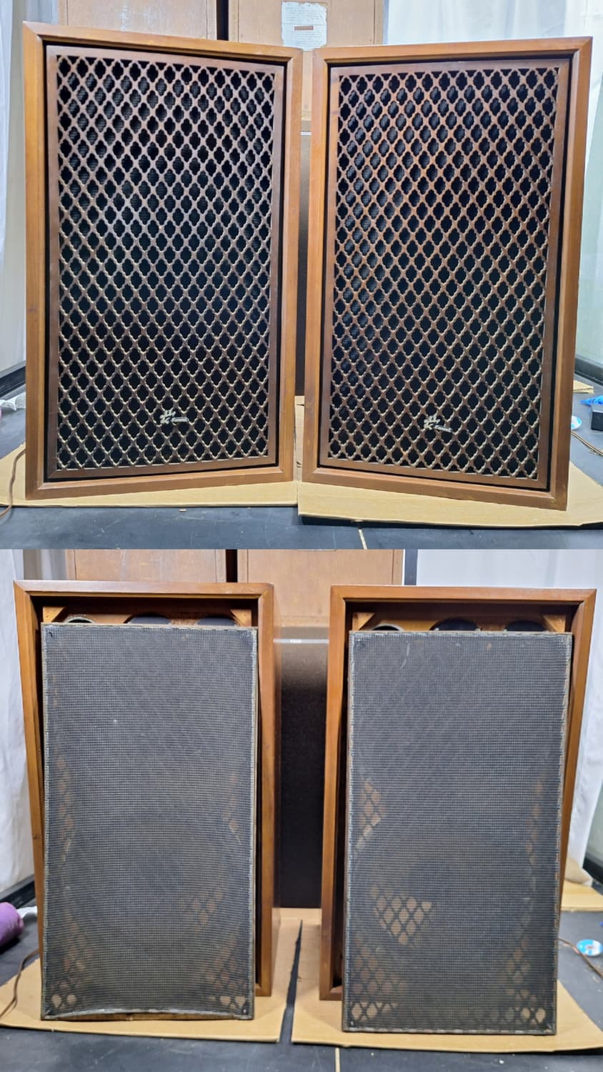 산수이 SANSUI SP-2002 궤짝 빈티지 스피커 12인치 대형 카페 상품이미지5