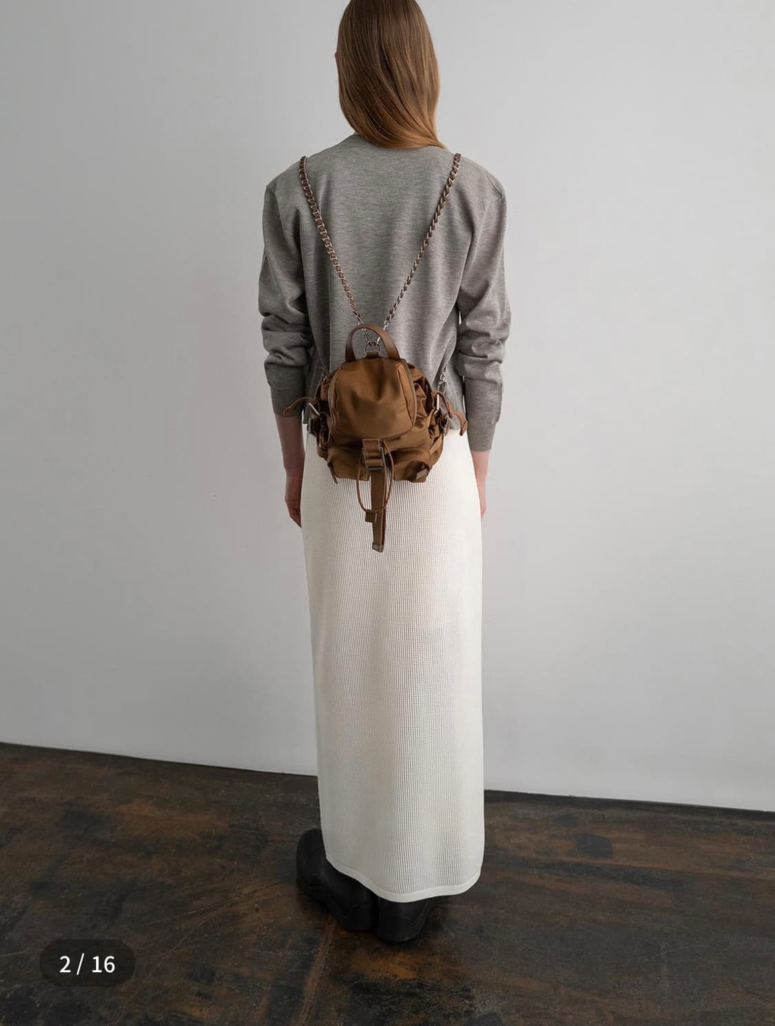 ORR 오르 워킹백 미니 브라운 상품이미지9