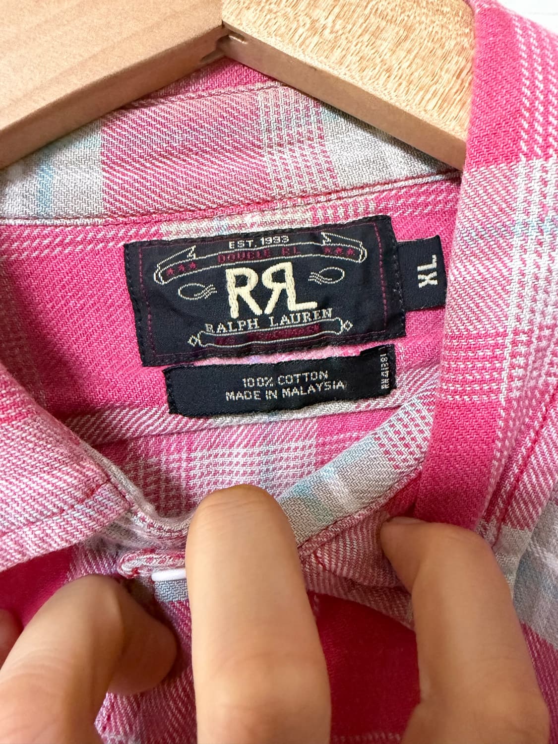RRL 플라넬 셔츠 XL 상품이미지2