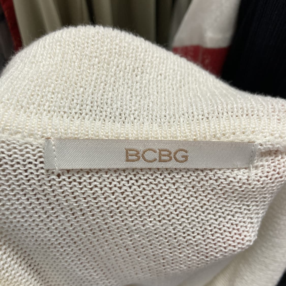 BCBG 2022 여성 베이직 반팔가디건 55-66  상품이미지4