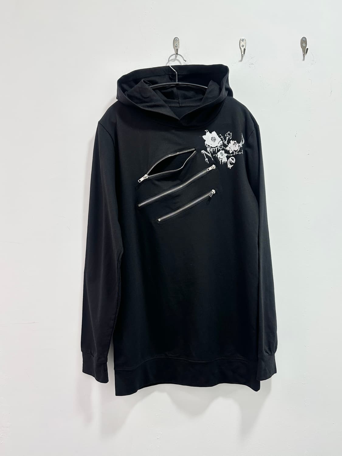 Vintage zipper detail hoodie 상품이미지2