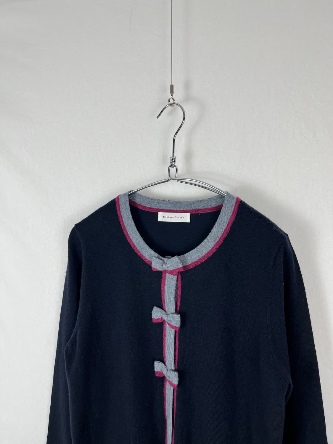 Vintage 리본 단추 가디건  상품이미지4