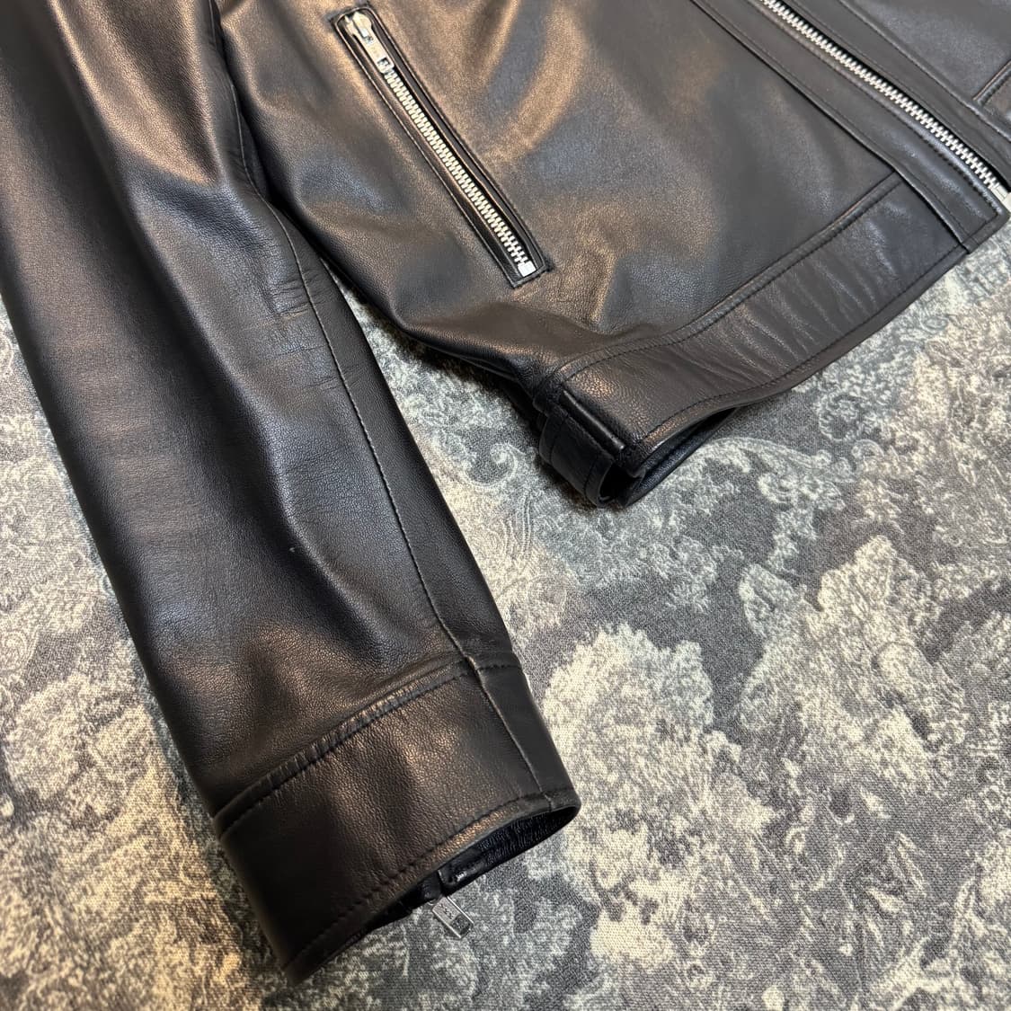 램스킨 차이나카라 레더 자켓 상품이미지5