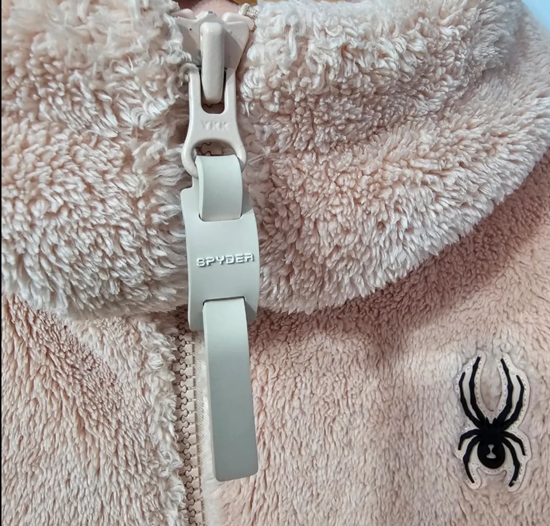 스파이더 플리스 후드집업 핑크 ~66 상품이미지5