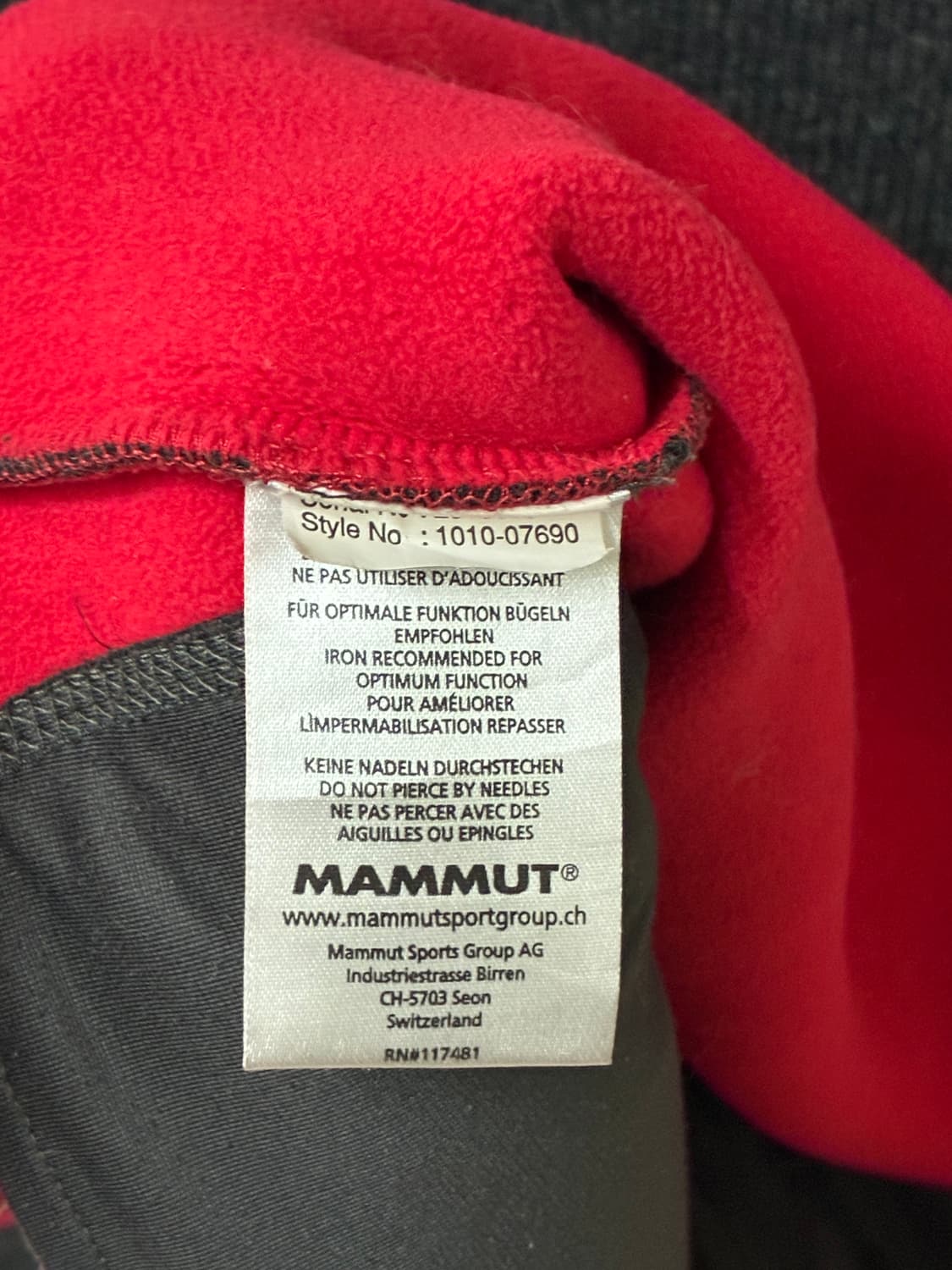 MAMMUT - 마무트 울, 플리스 자켓 상품이미지6