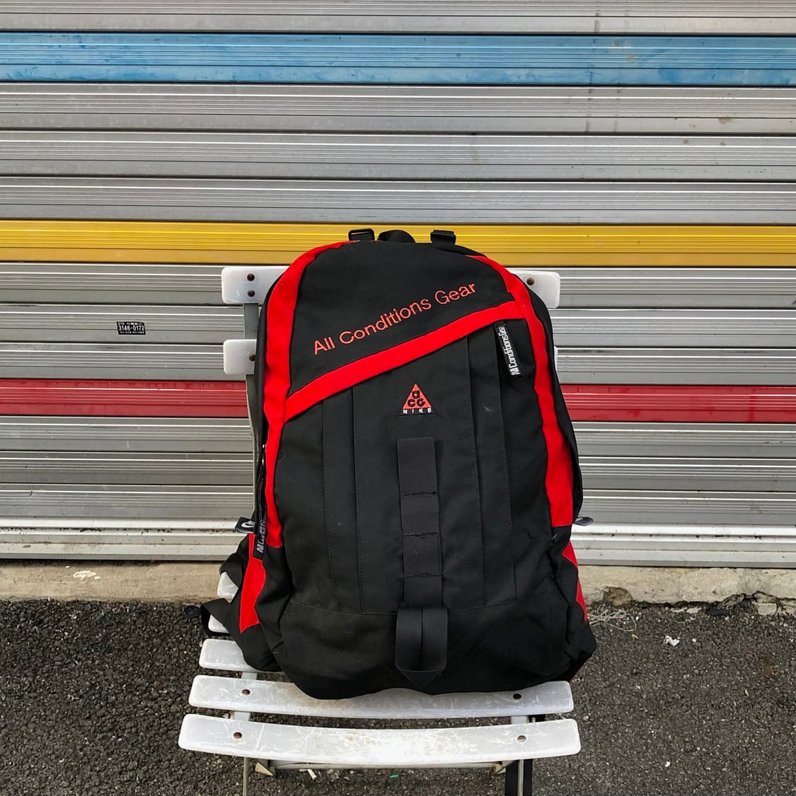 90s 나이키 acg 올드스쿨 Gear 백팩 등산용 가방 상품이미지3