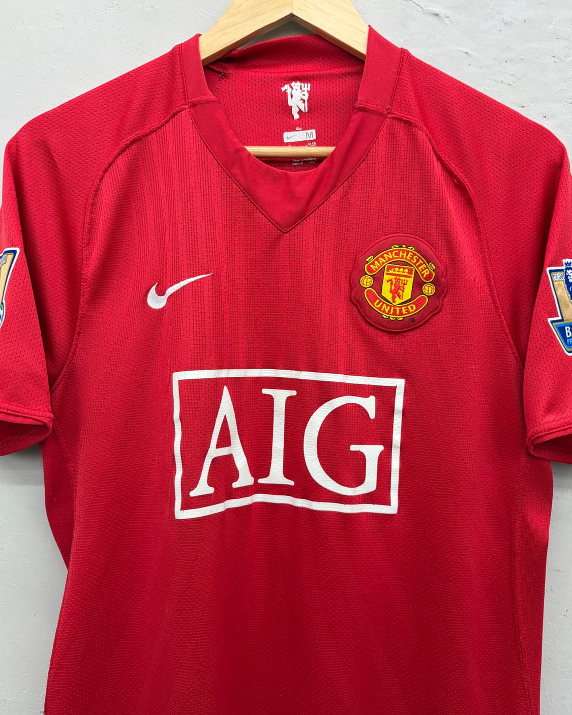 나이키 07-09 맨체스터 유나이티드 홈 리그.ver  카를로스 테베즈 상품이미지6