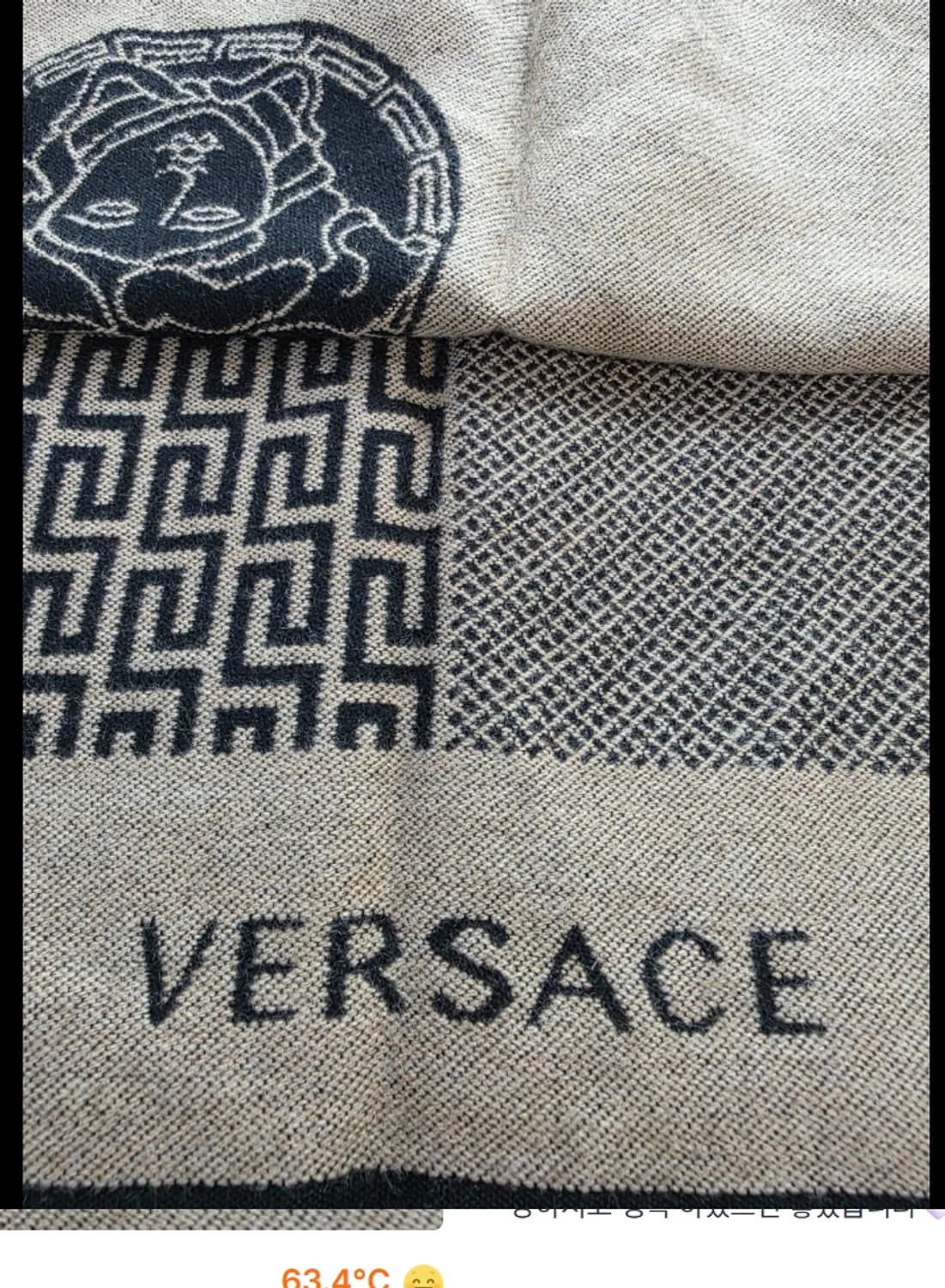 베르사체 메두사 울 머플러 상품이미지8