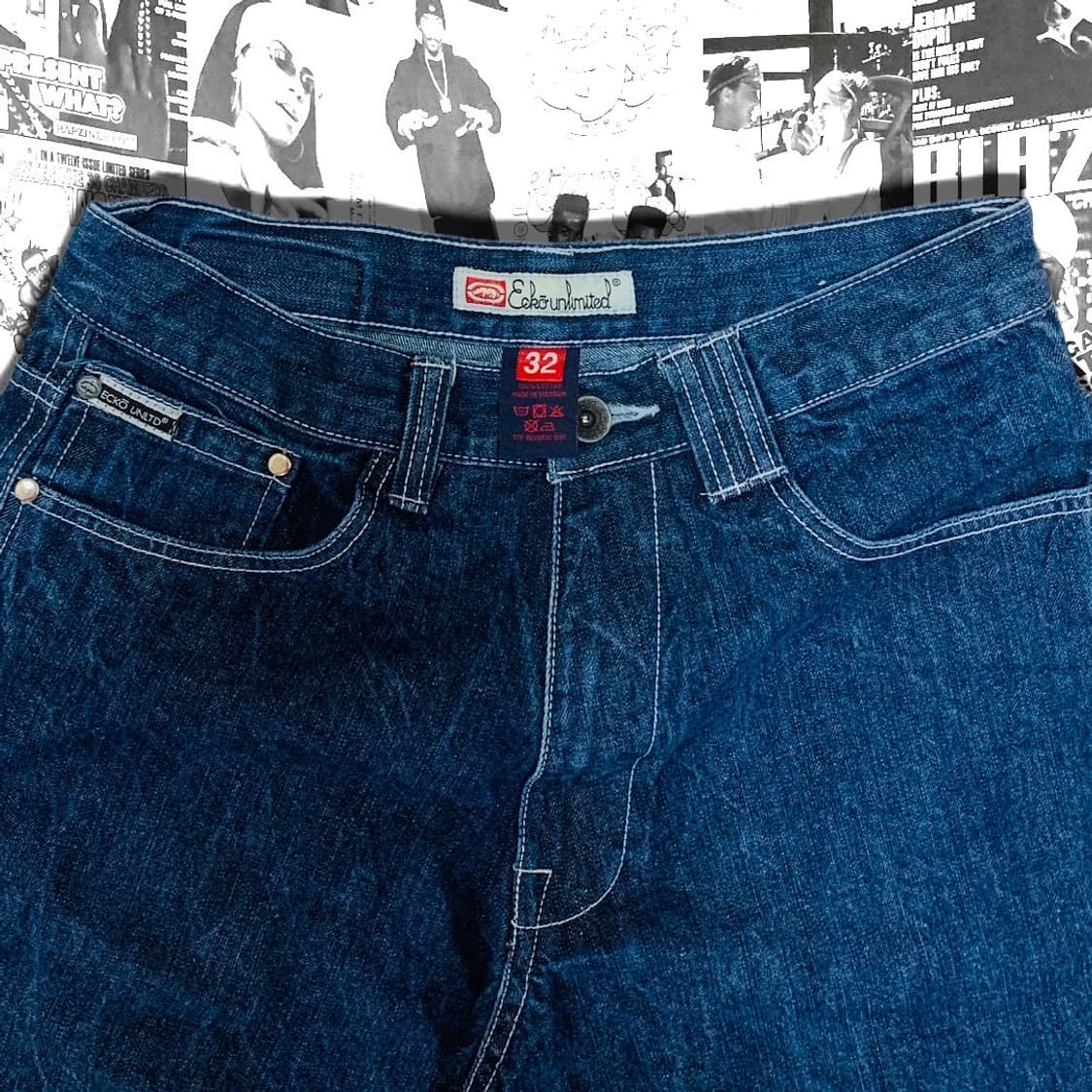 Ecko unltd 에코 올드스쿨 데님쇼츠 상품이미지4