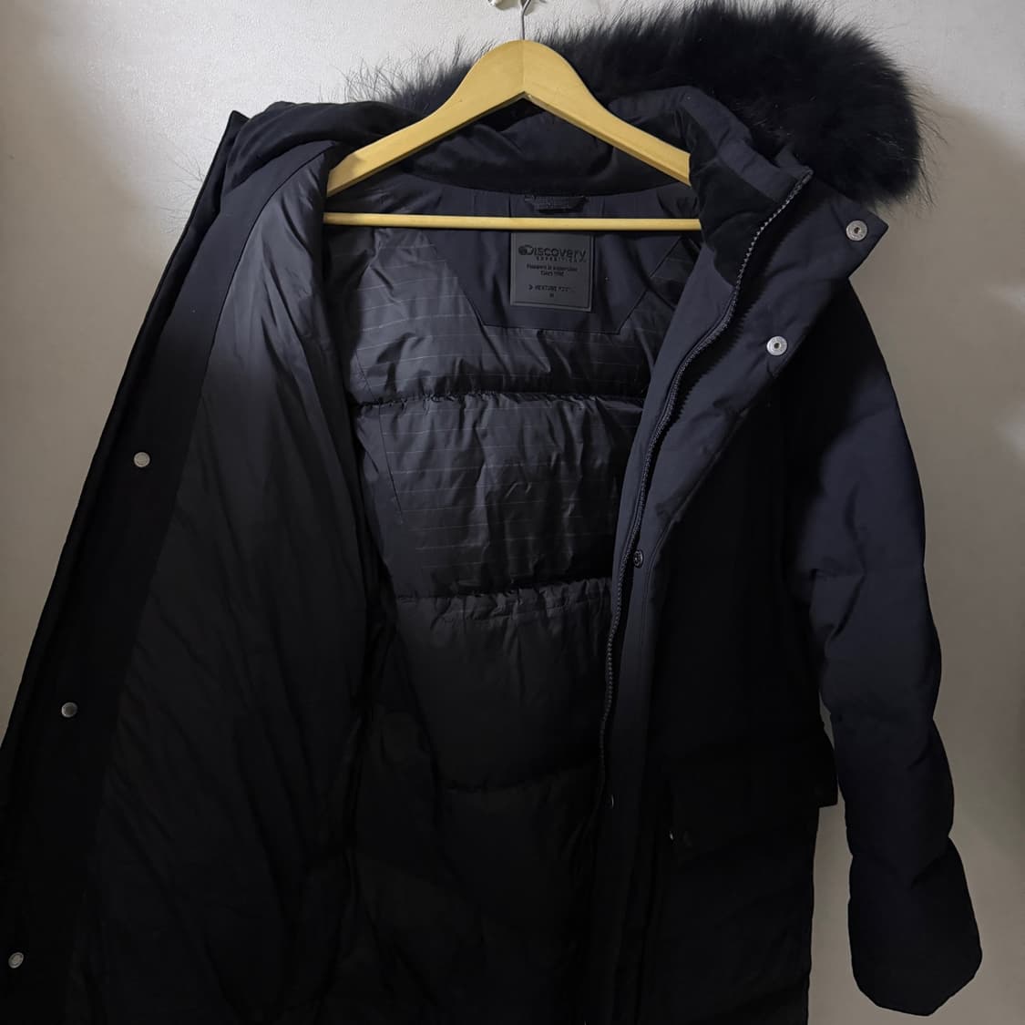디스커버리 익스페디션 거위털 공유 롱패딩 95 (남성 100정도) 상품이미지8