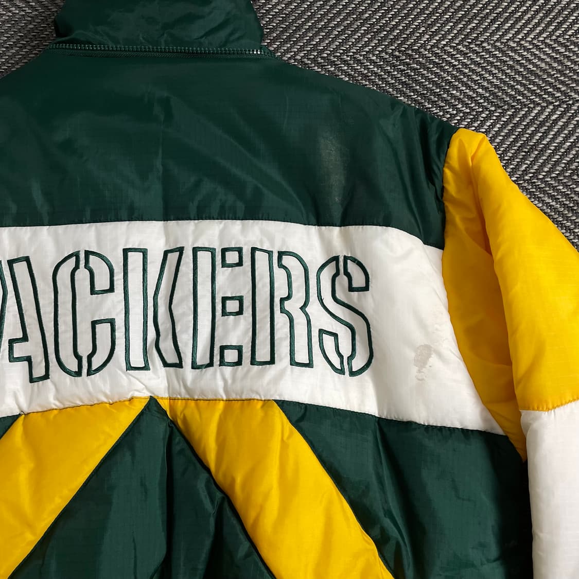 00s 프로플레이어 NFL 그린베이 패커스 바시티 패딩o 3243 상품이미지5