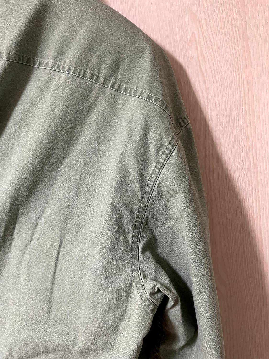 엘엘빈/ 투포켓 셔츠 세이지그린/ L 상품이미지7