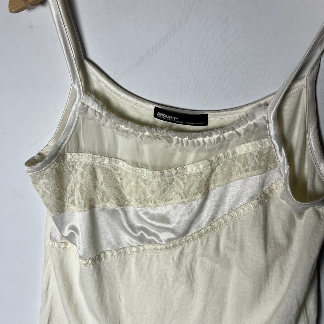 [Anquiet] 빈티지 레이어드 슬리브리스 상품이미지2