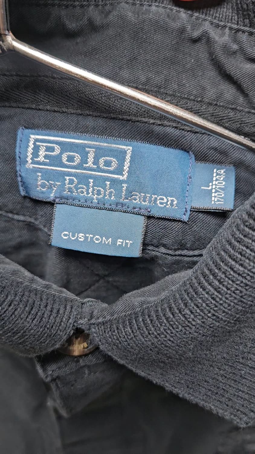 폴로 럭비티셔츠 블랙 L 상품이미지3