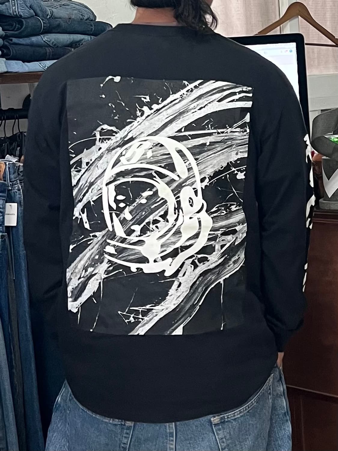 BILLIONAIRE BOYS CLUB 롱슬리브 블랙 (체감L) 상품이미지1