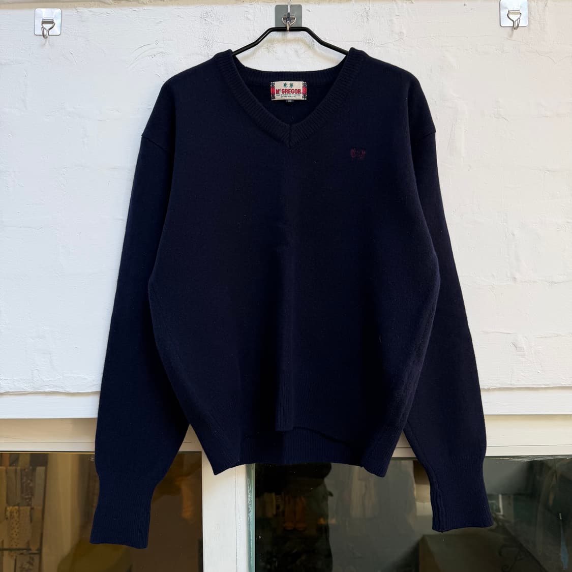 McGregor 맥그리거 V넥 울 니트 네이비 95 상품이미지1