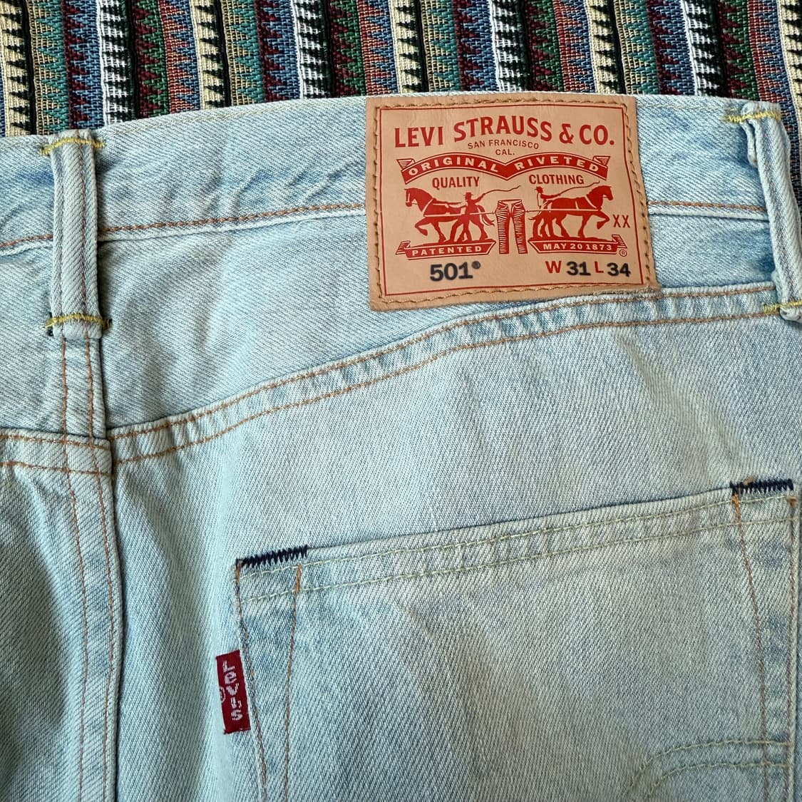 리바이스 501 빈티지 데님 팬츠 상품이미지3