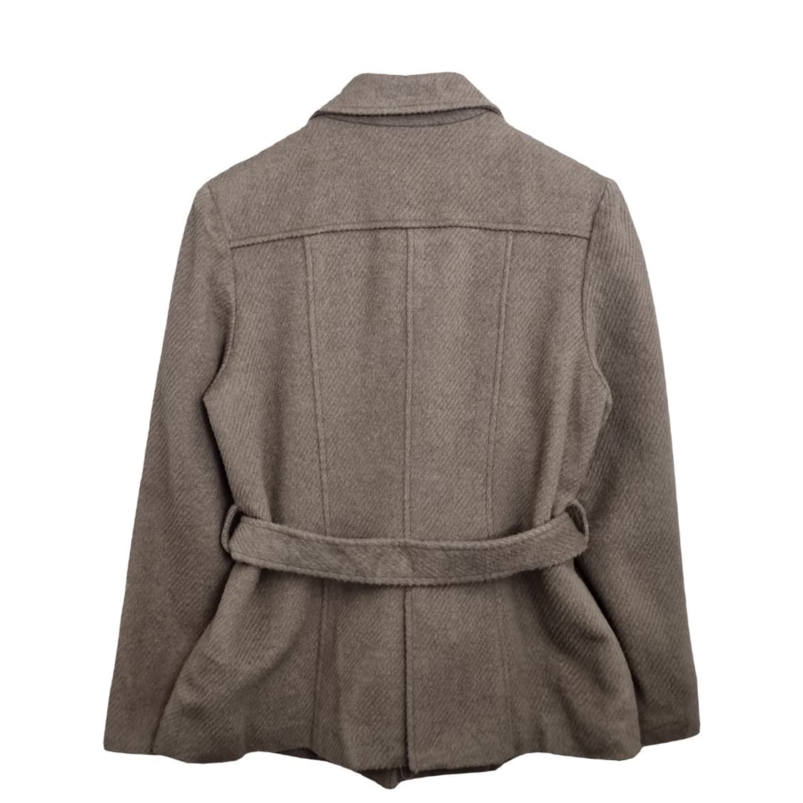 MAYLINE 베이지 벨트 숏코트 상품이미지2