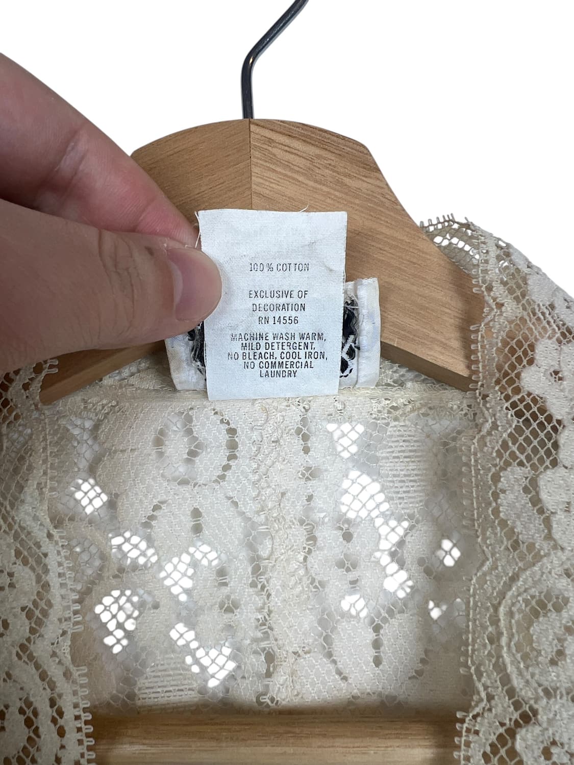 Miss Dior 레이스 롱 가운 아이보리 11M 상품이미지5