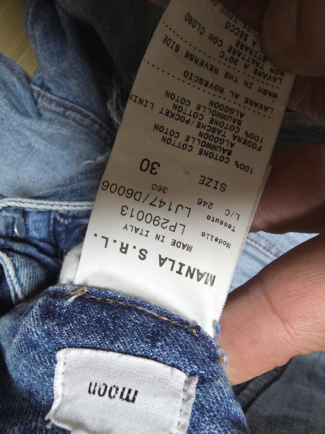 마우로그리포니청바지 30 상품이미지6