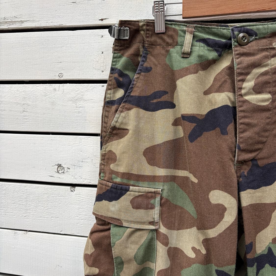 Vintage 90s 오리지널 미군 우드랜드 BDU 팬츠 상품이미지3
