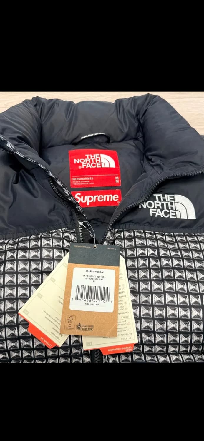 슈프림 x 노스페이스 스터드 눕시 패딩 M 상품이미지2
