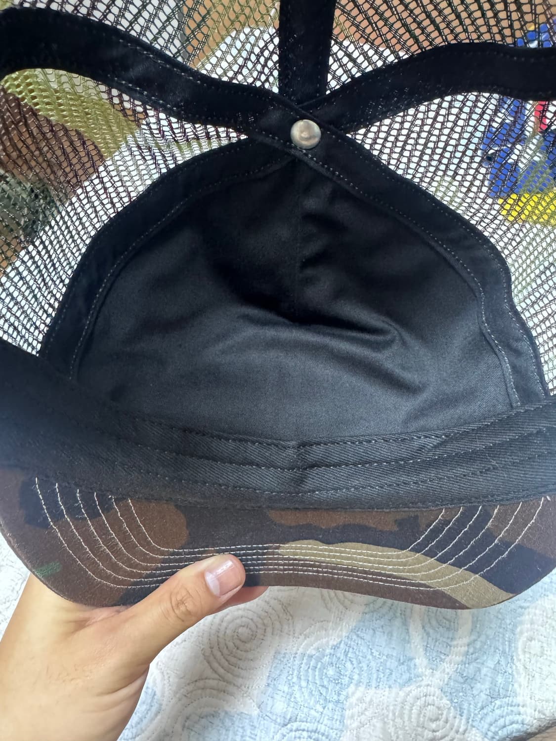 Cherry LA five panel camo hat 상품이미지4