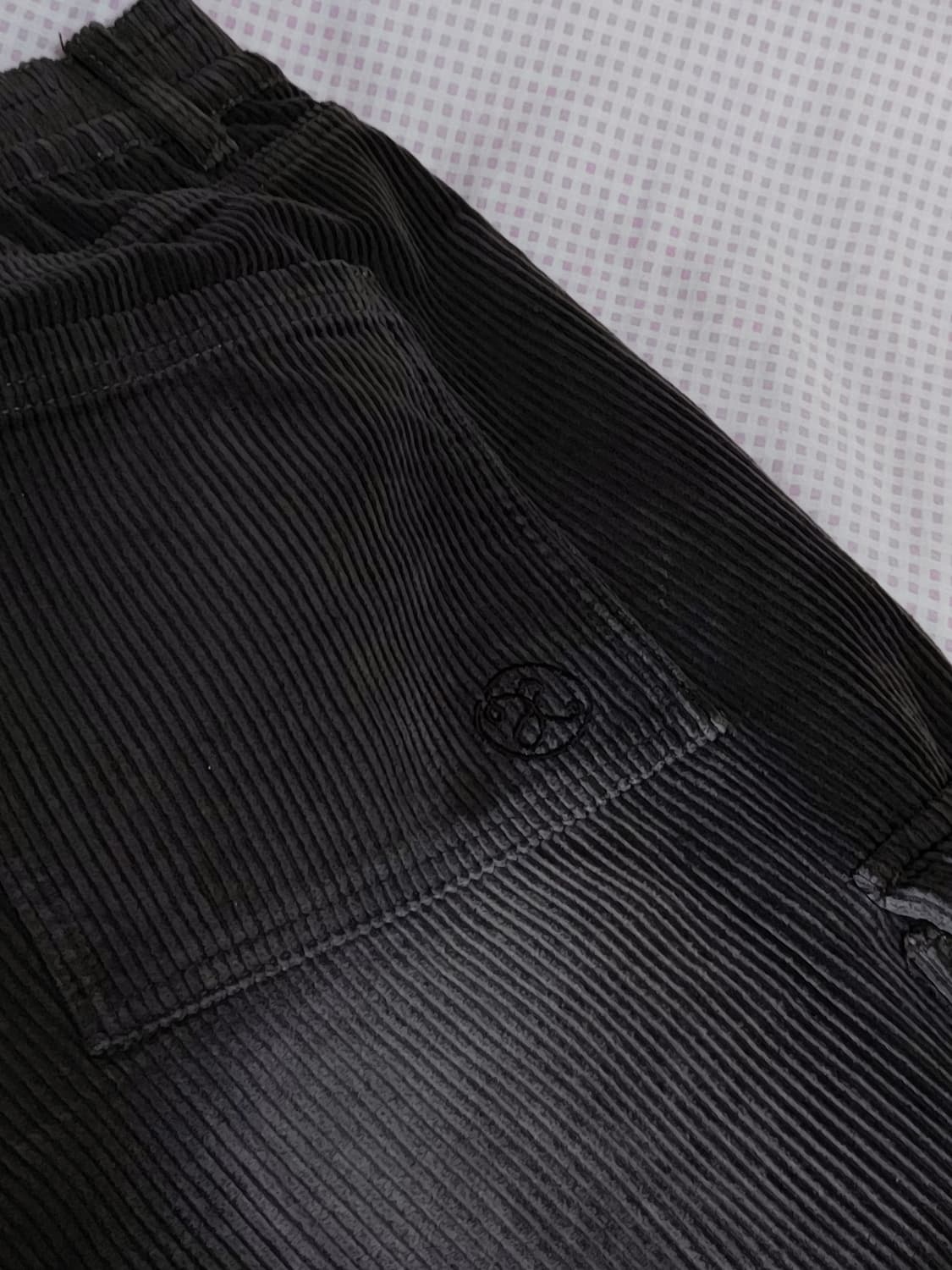 엑스톤즈 워싱 코듀로이 카고 파라슈트 팬츠 (BROWN) 상품이미지4