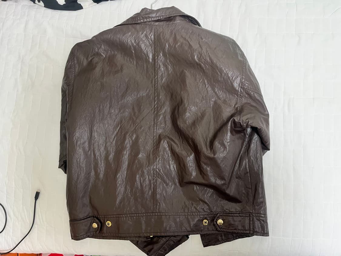 미스치프 fauz leather jacket s 폭스 레더 자켓 2018 상품이미지3