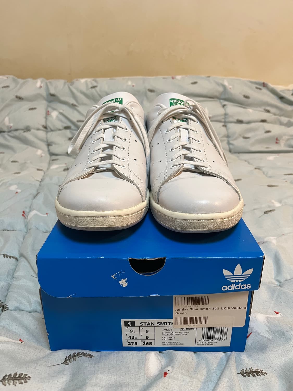 아디다스 스탠스미스 80s 클라우드 화이트 그린 275 상품이미지2