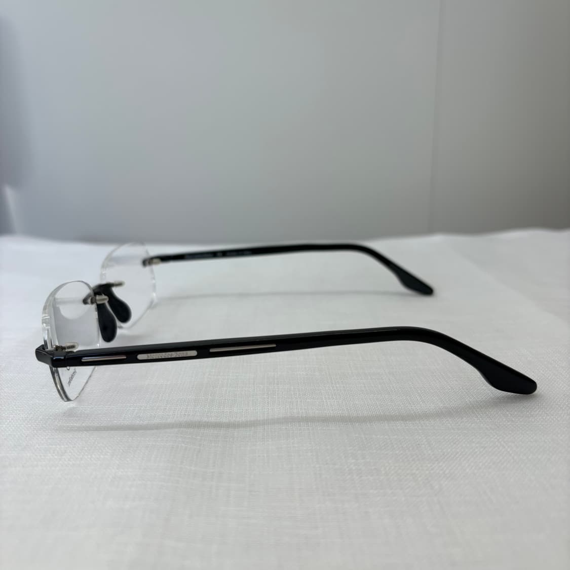 벤츠 블랙 무테 안경 상품이미지5