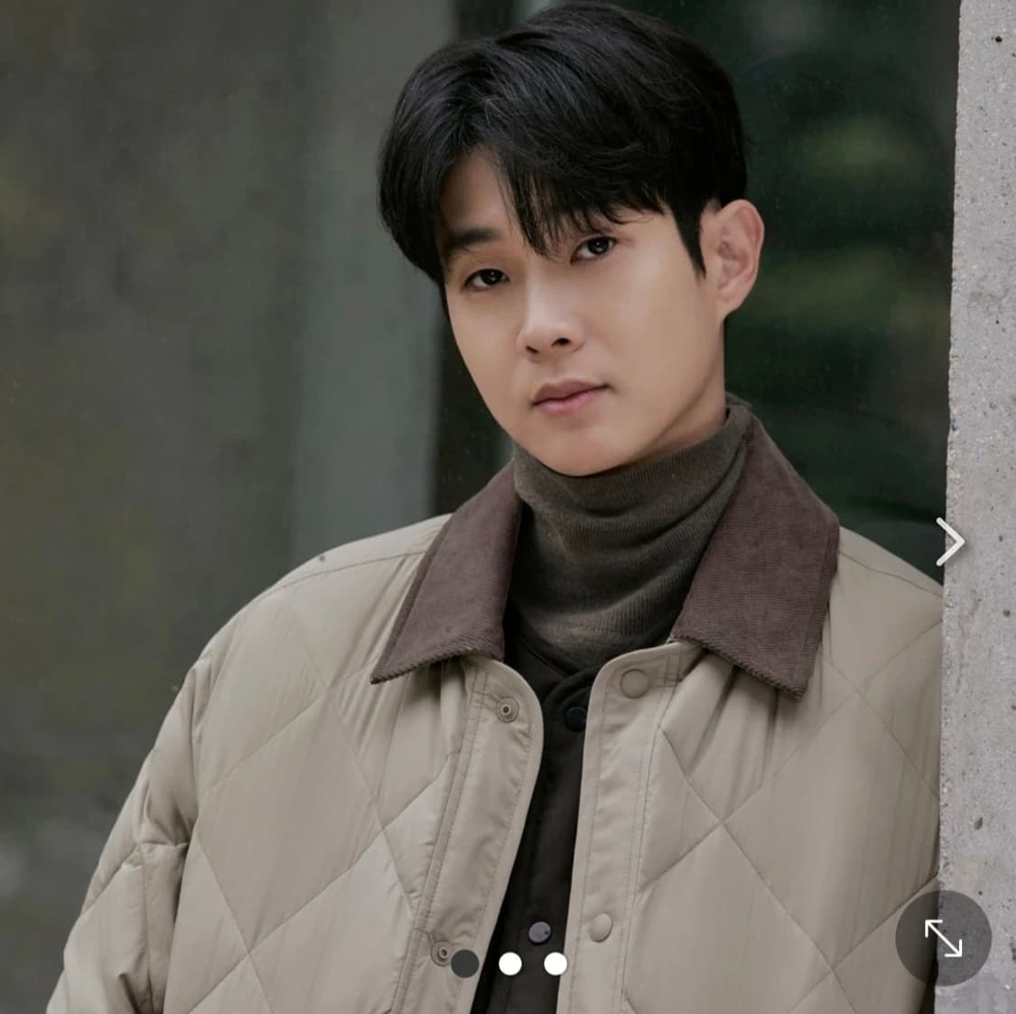 프로젝트엠 디테쳐블 코듀로이 카라 퀼팅 점퍼 / 남 100 진베이지 상품이미지2