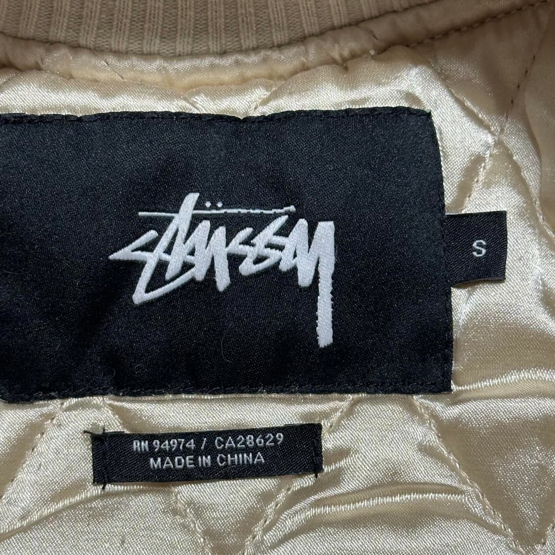 스투시 35주년 울 바시티 자켓 상품이미지5