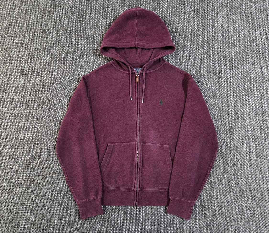 폴로 랄프로렌 버건디 후드집업
 상품이미지1
