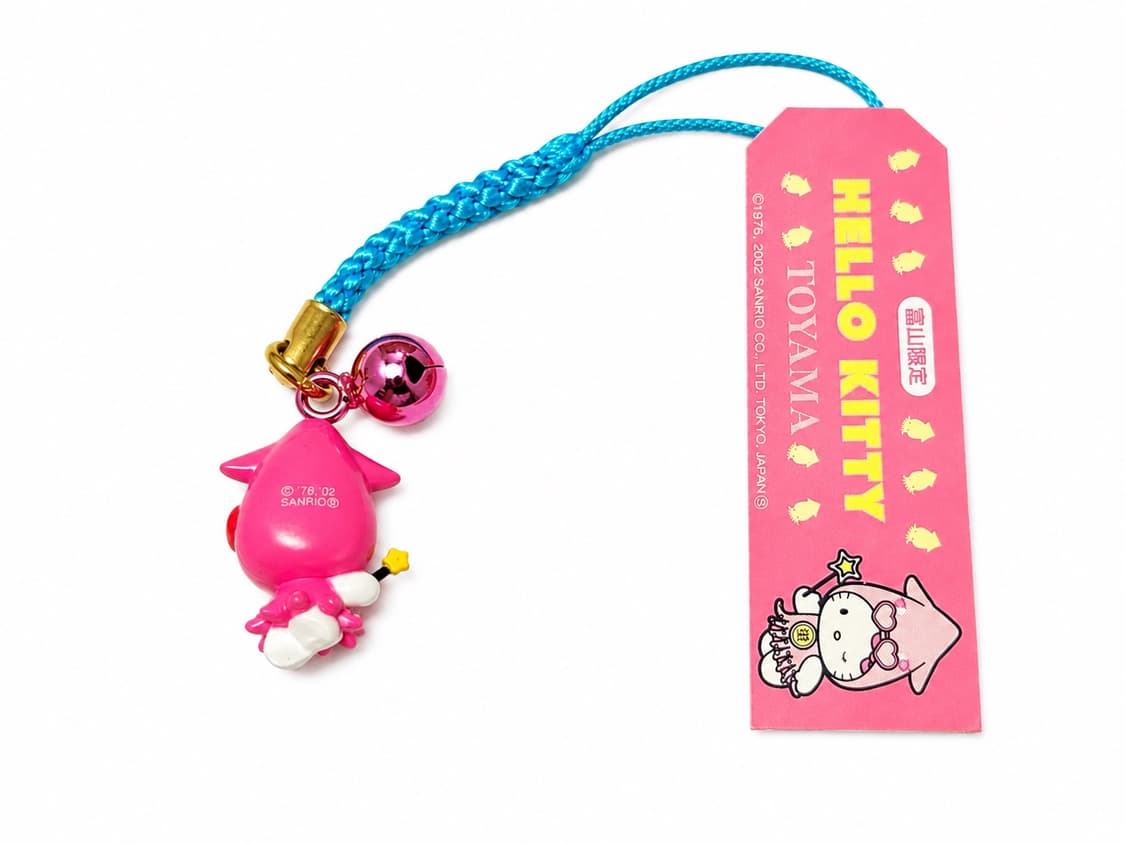 💖 핑크 오징어 헬로키티 토야마 한정 키링💖 상품이미지2